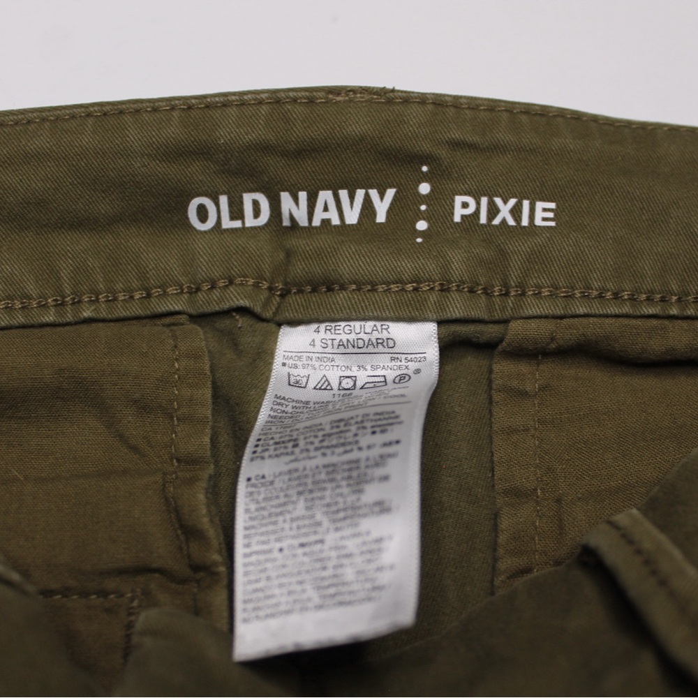 Old Navy Olive Jean Shorts